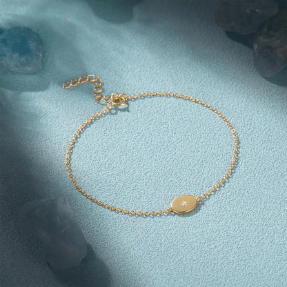 Delicate Chain Star Charm Bracelet