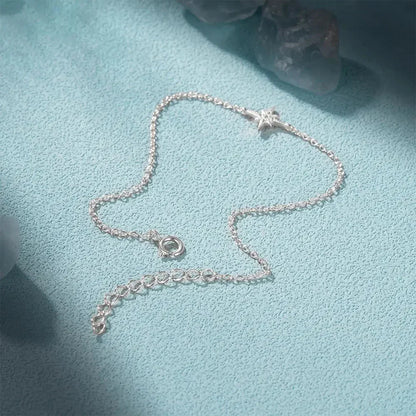 Delicate Chain Star Charm Bracelet