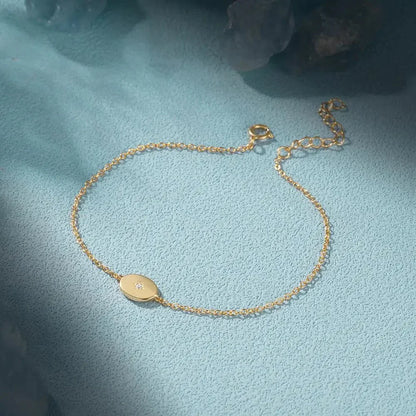 Delicate Chain Star Charm Bracelet