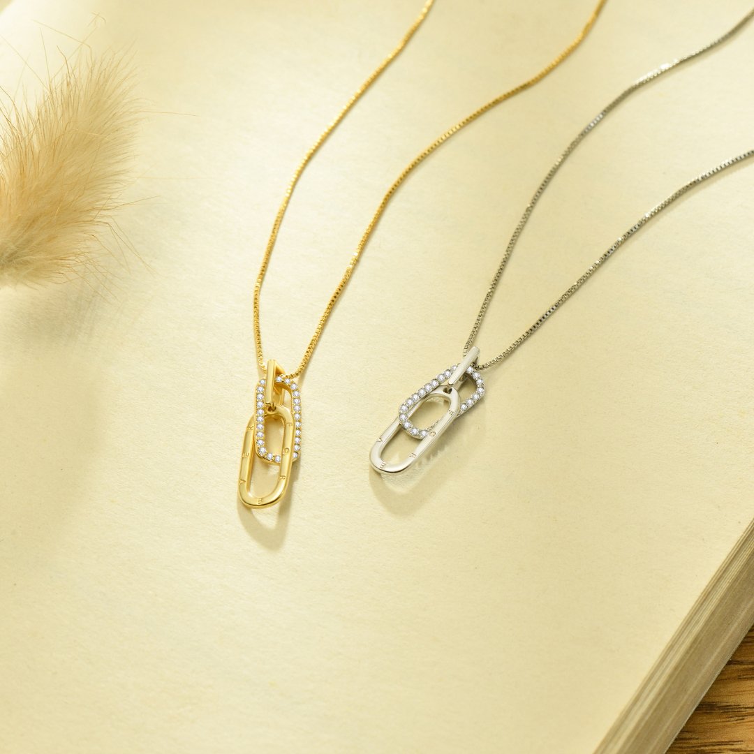 Delicate Sterling Silver Heart Necklace