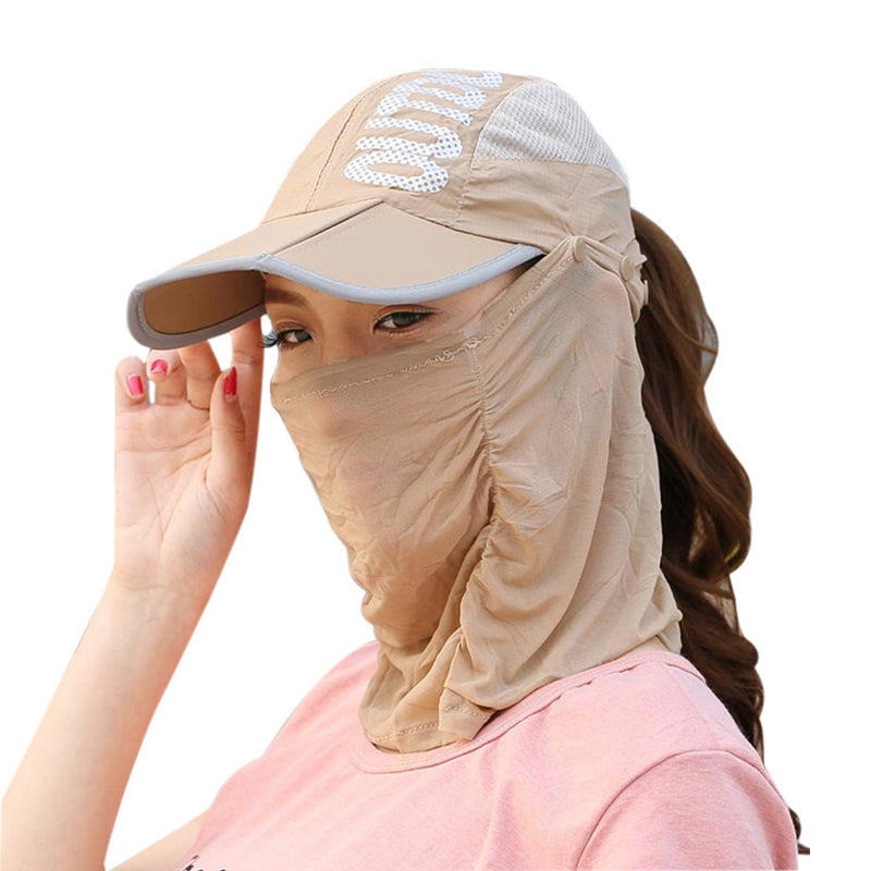 Portable Summer Sun Hat with UV Shield