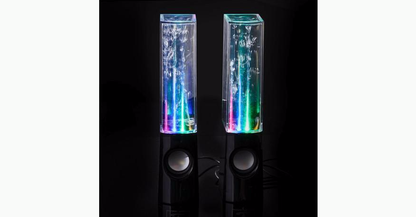 Colorful LED Water Fountain Bluetooth Speaker