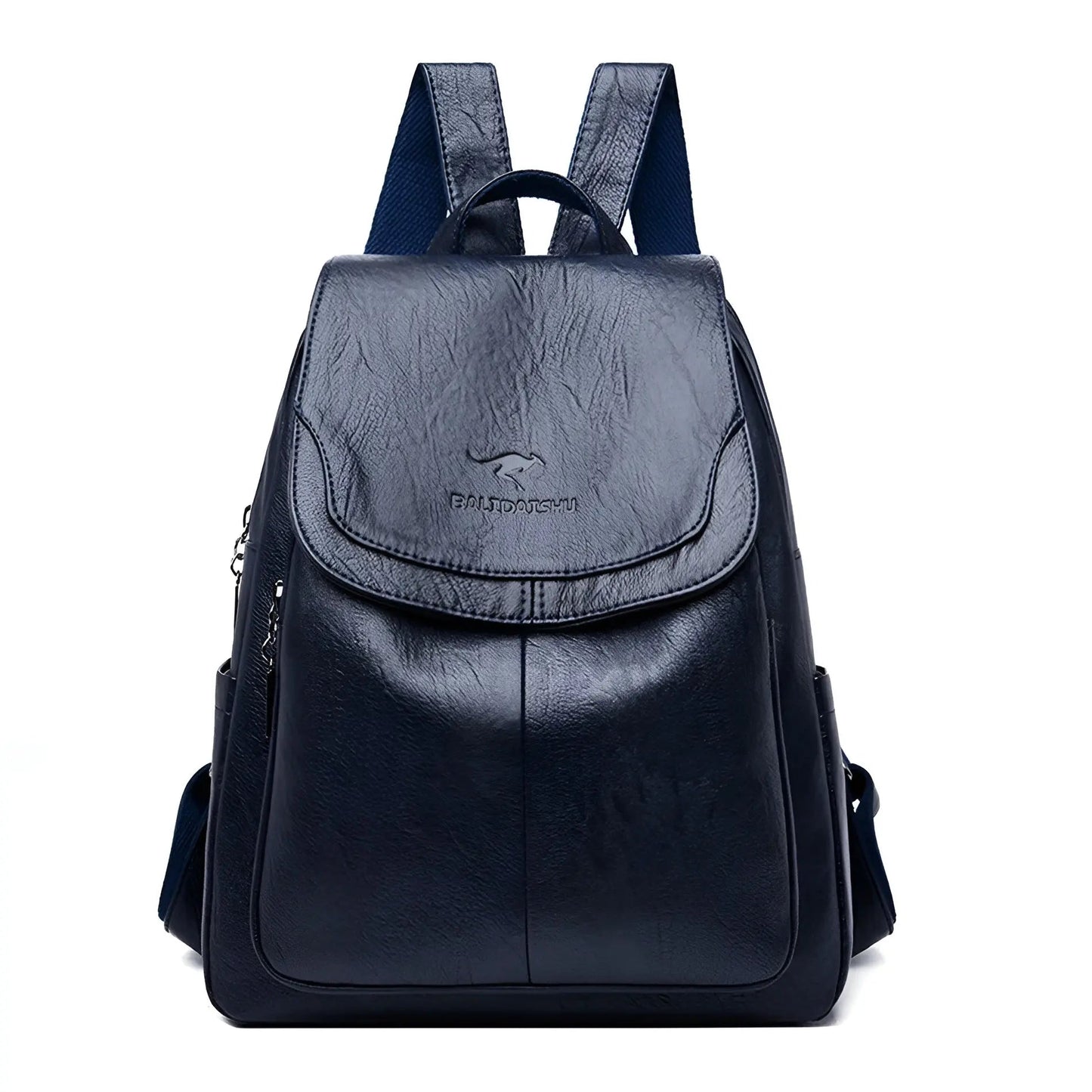 Classic Brown Leather Ladies Backpack