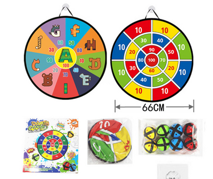 Kids Soft Tip Dart Game Set with Safe Balls