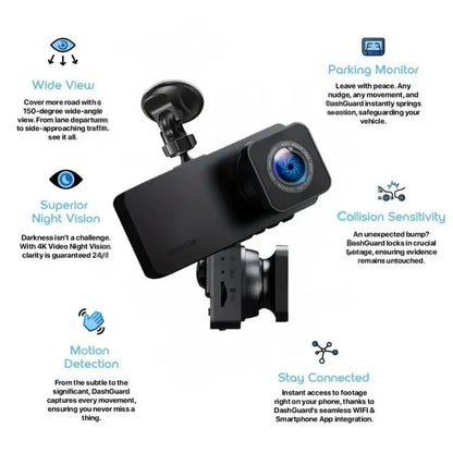 DashCam Elite 4K - Car Dash Cam - Wild Eye Vision