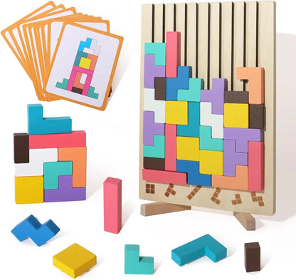 Eco Friendly Wooden Brain Teaser Toy