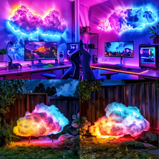 Colorful WiFi Music Lamp with RGB LED Lights - Fesara