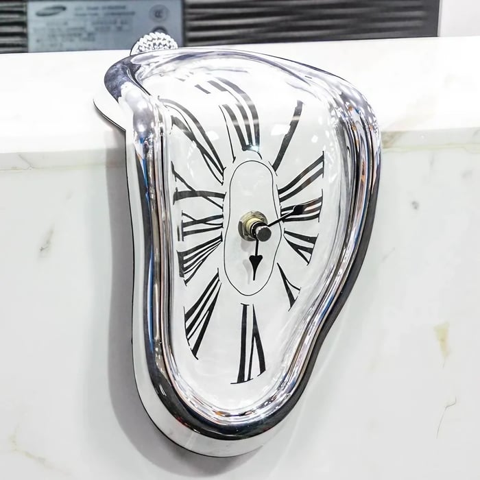 Unique Wall Clock with Hypnotic Design