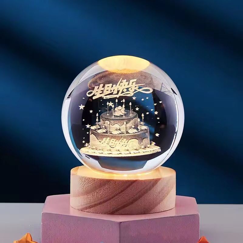 Glowing 3D LED Night Light