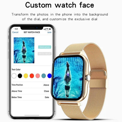 Stylish Women's Fitness Tracker Smart Watch