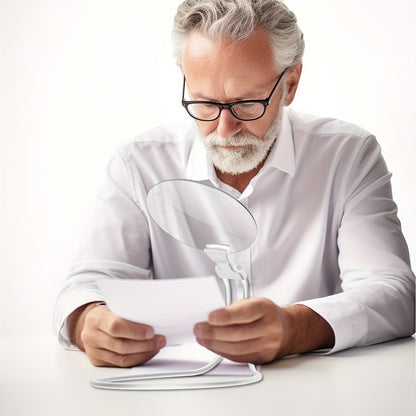 Easy View Magnifying Glass Necklace