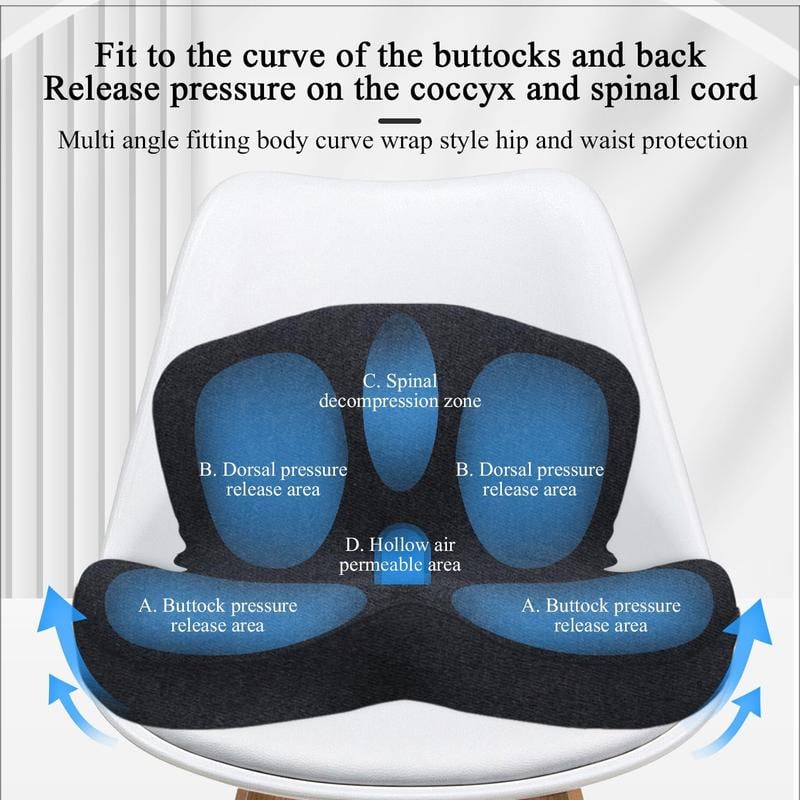 Comfortable Orthopedic Seat Cushion