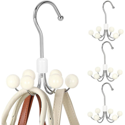 Rotating Closet Organizer for Handbags & Hoodies
