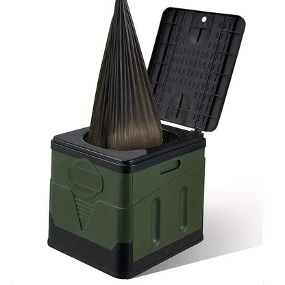 Compact Collapsible Toilet for Outdoor Use - Fesara