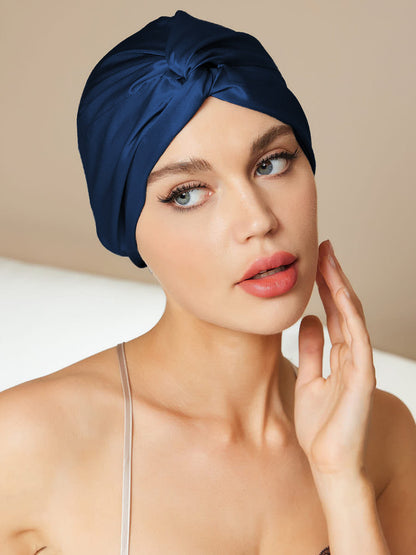 Soft Silk Sleep Cap for Women's Nighttime Comfort