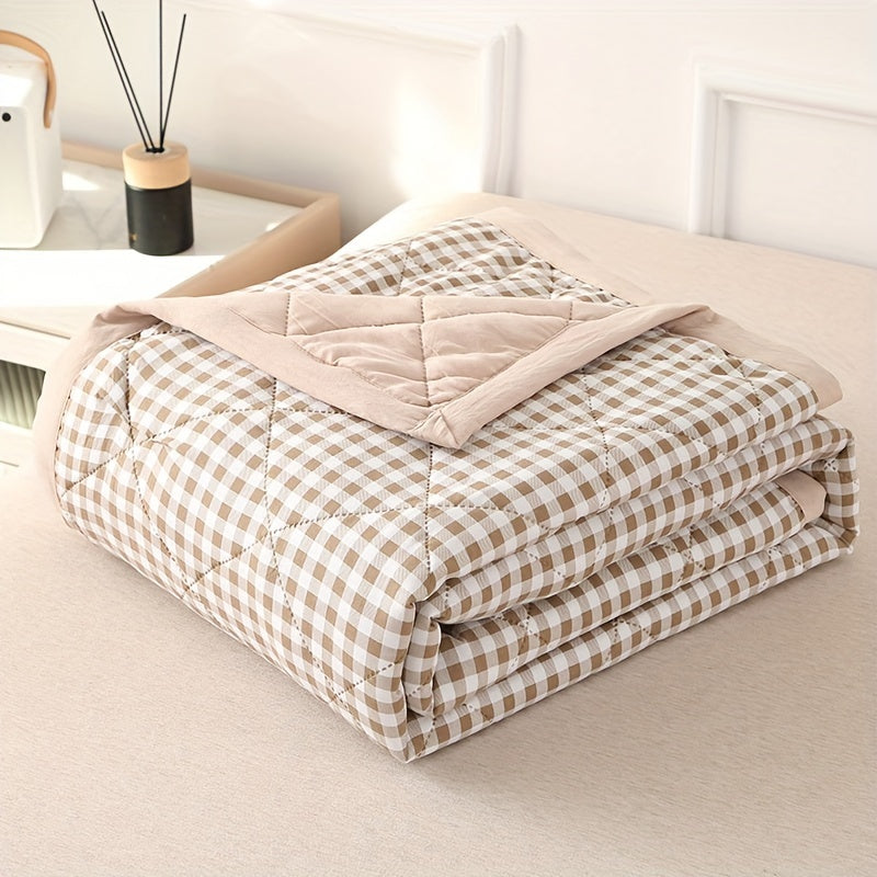 Fesara | Classic Lightweight Plaid Throw Blanket