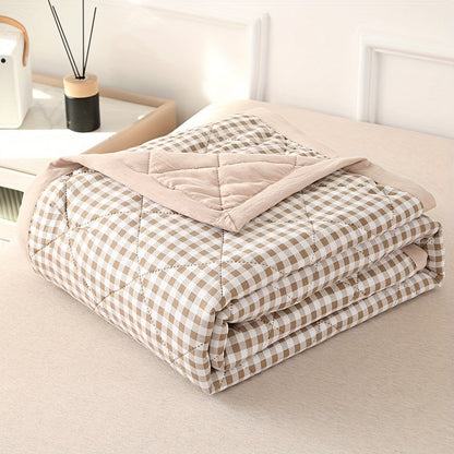 Fesara | Classic Lightweight Plaid Throw Blanket