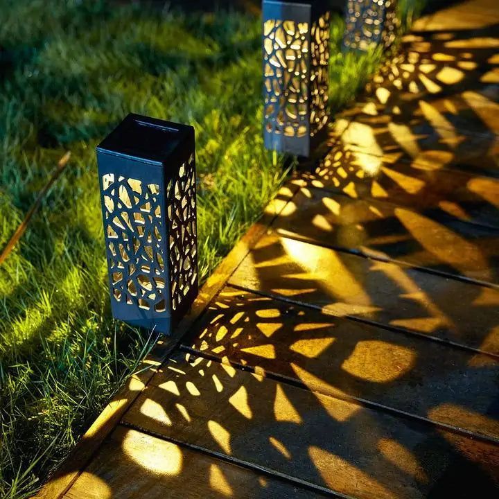 Solar Powered Outdoor LED Lamp Post