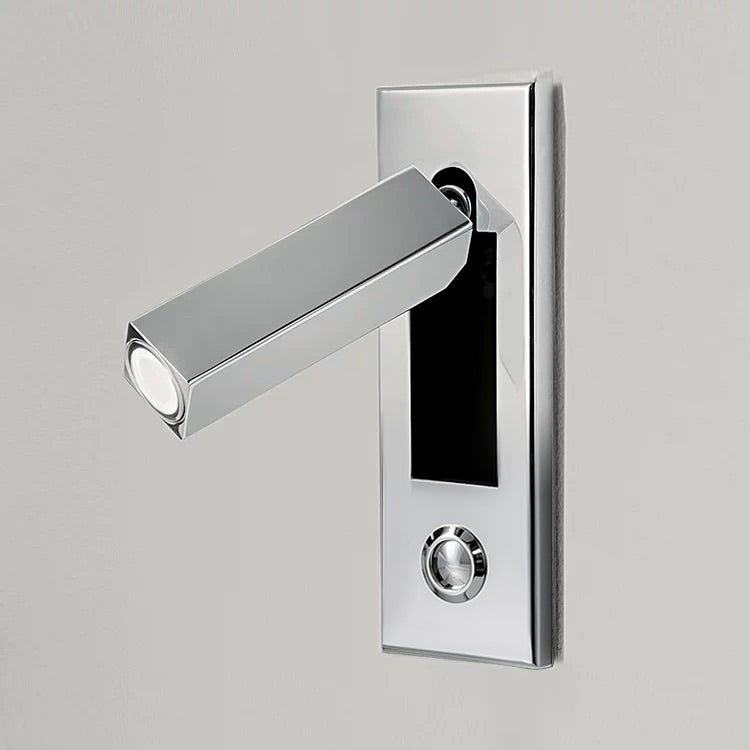 Sleek Contemporary Recessed LED Wall Light Fixture