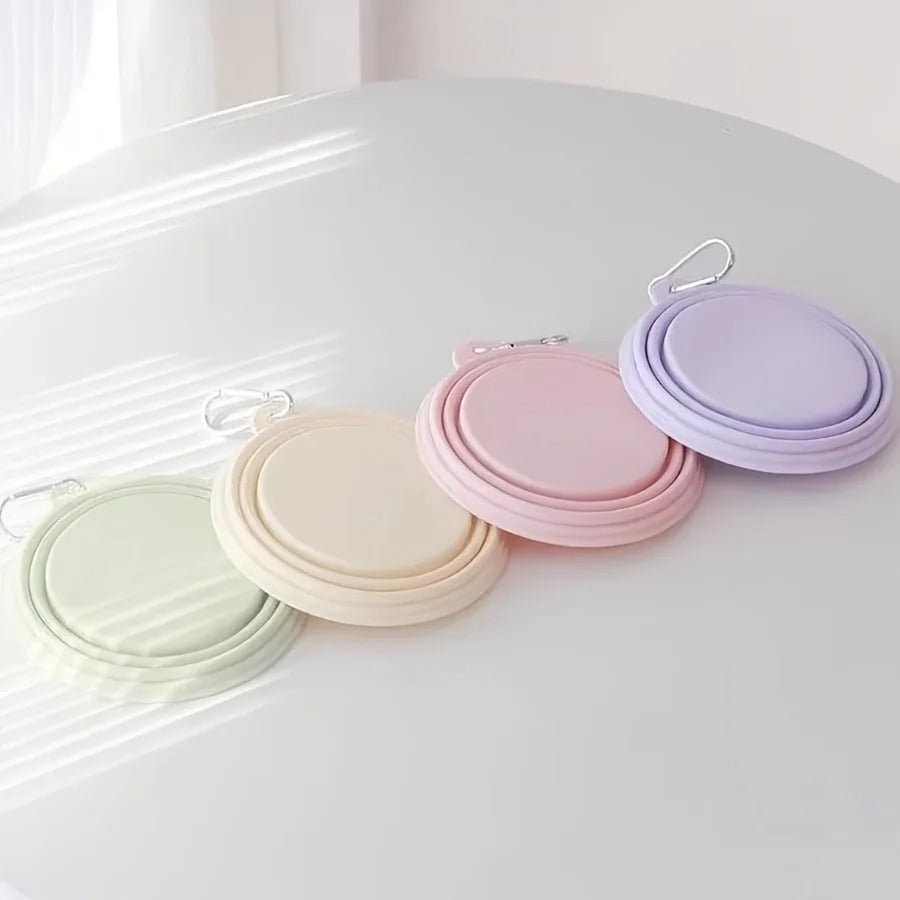 Portable Pet Bowl for Food and Water on the Go