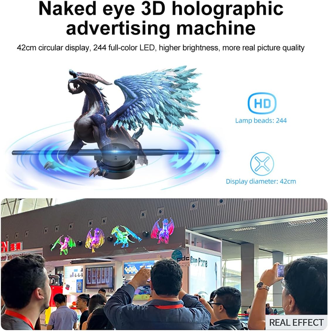 Colorful LED Projector Light Show for Home and Party