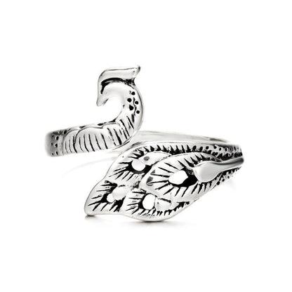 Vintage Cat Adjustable Ring Zinc Alloy Fashion Jewelry