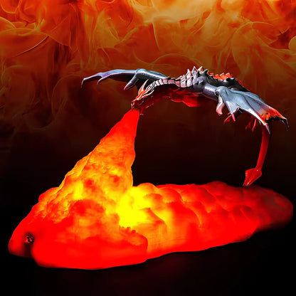 Colorful Dragon Table Lamp