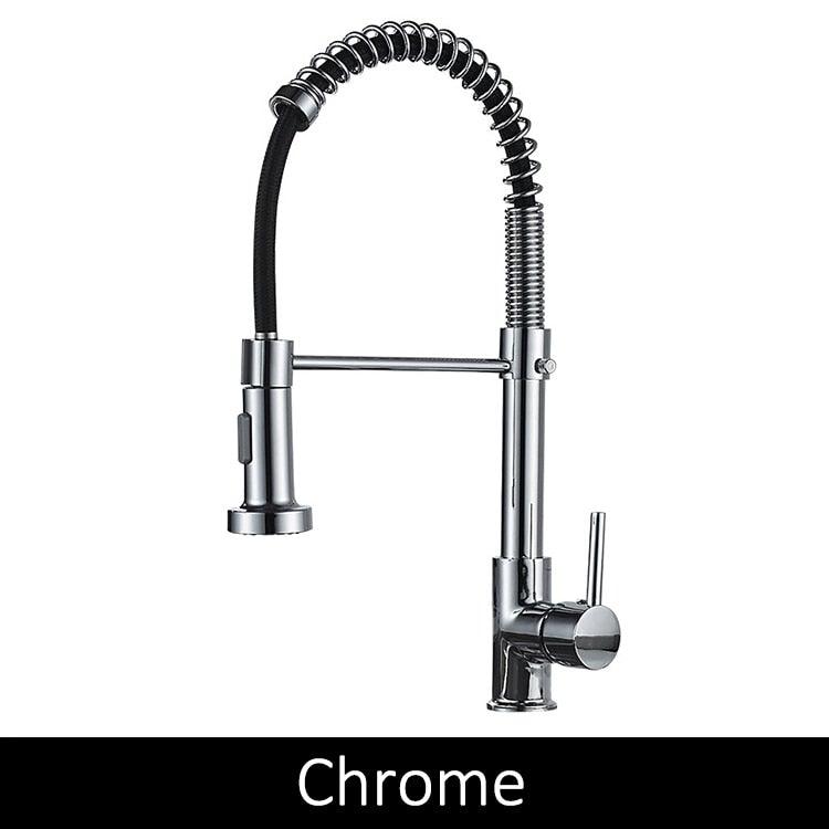 Single Handle Kitchen Sink Faucet - Fesara