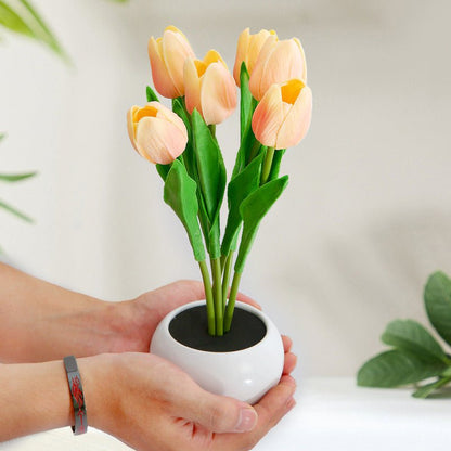 Stylish LED Floral Table Light