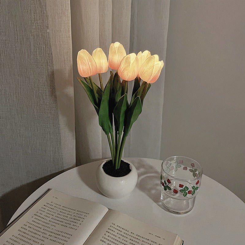 Stylish LED Floral Table Light