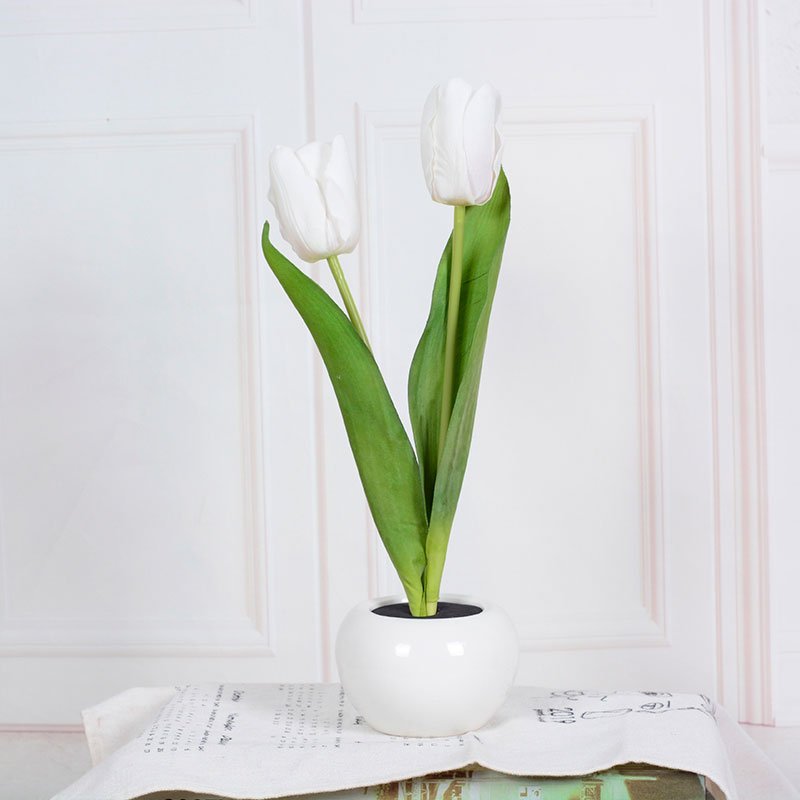 Stylish LED Floral Table Light - Fesara