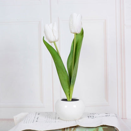 Stylish LED Floral Table Light - Fesara