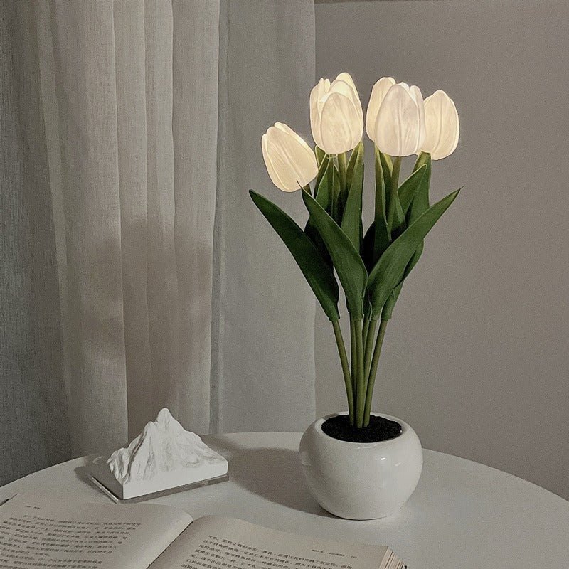 Stylish LED Floral Table Light
