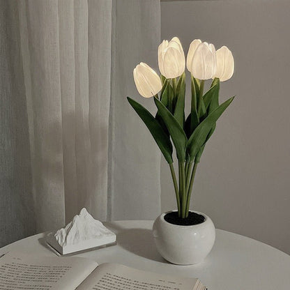 Stylish LED Floral Table Light