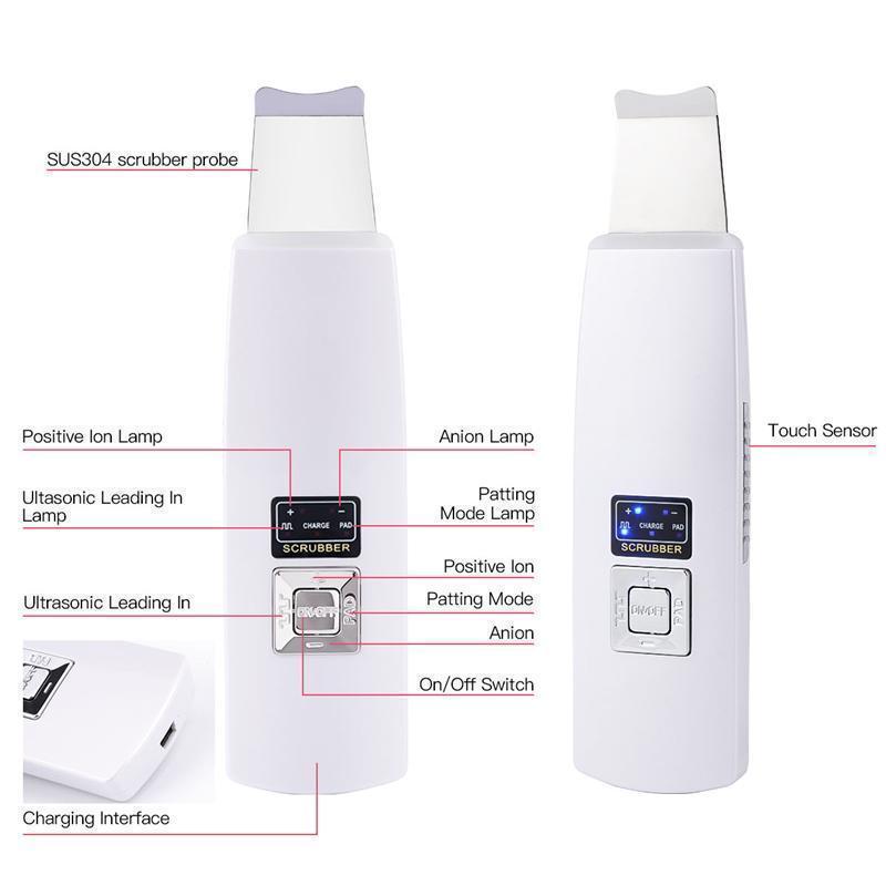 Advanced Ultrasonic Face Cleanser and Exfoliator