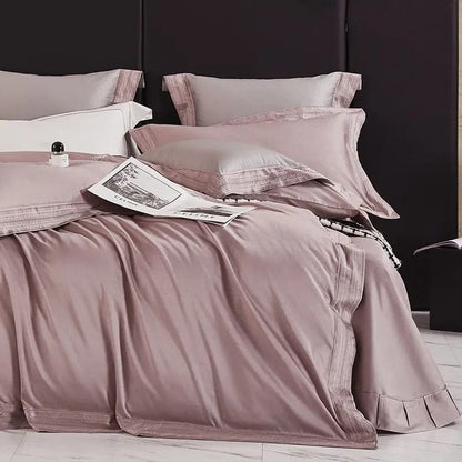 Soft Pink Luxury Bedding Set