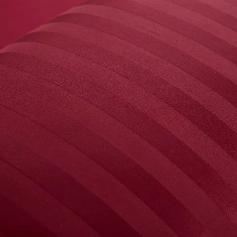 Luxurious Red Cotton Bedding Set