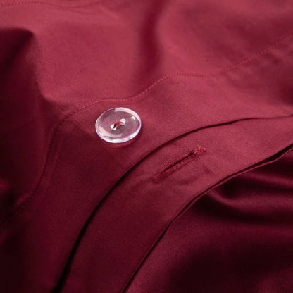 Luxurious Red Cotton Bedding Set