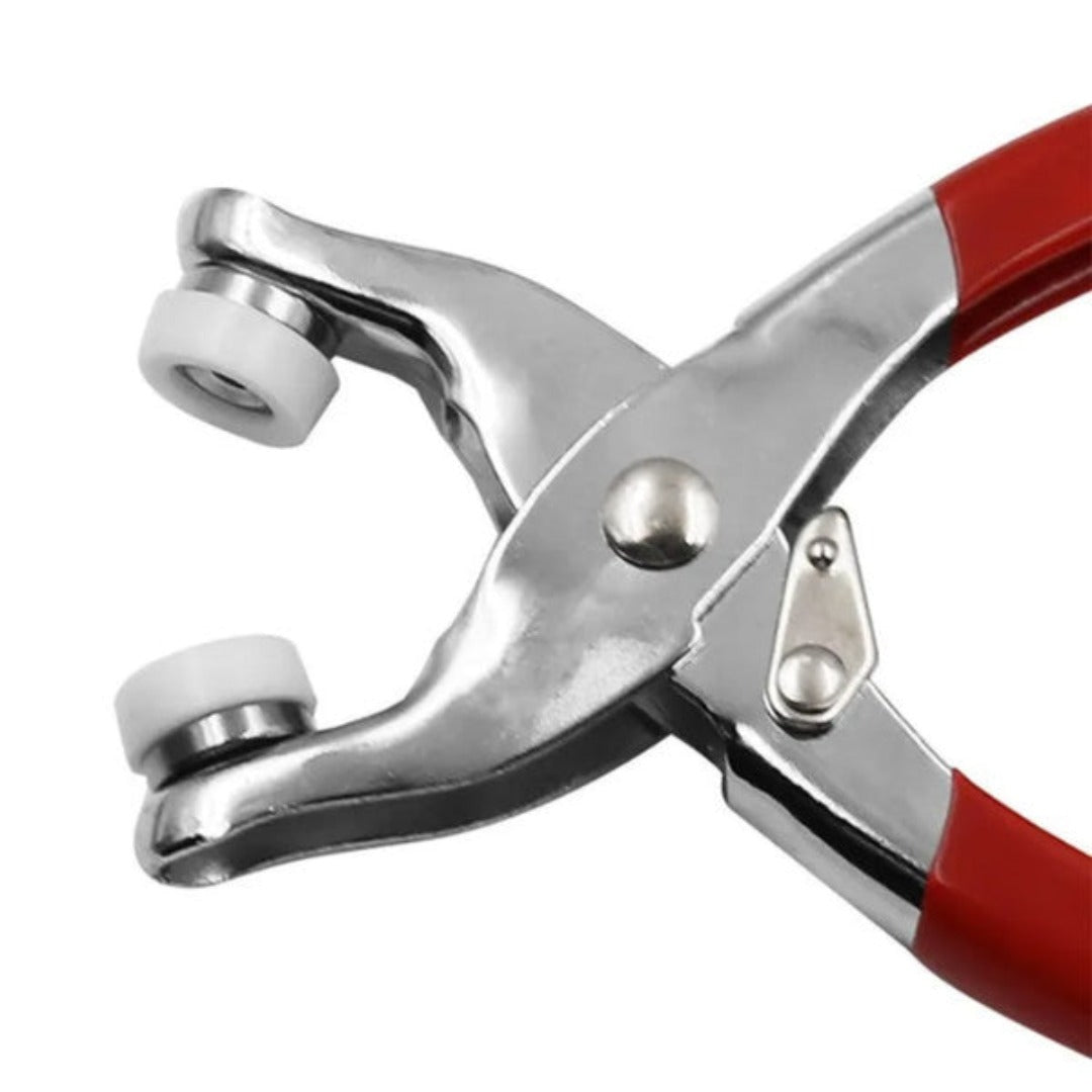 Easy Grip Button Pliers for Fabric and Leather