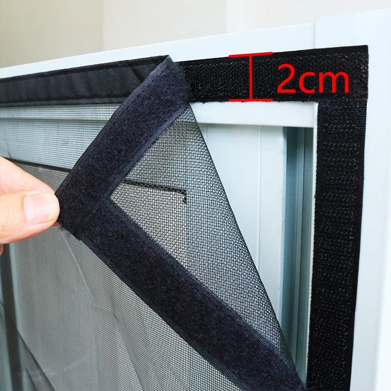 Magnetic Screen Door with Auto Close for Bug Control