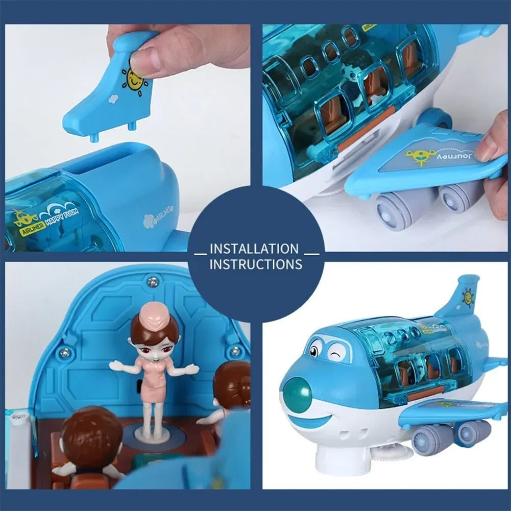 Quirky Flying Airplane Play Toy
