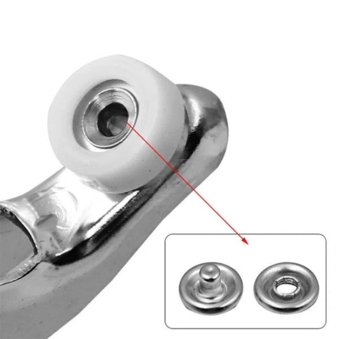 Easy Grip Button Pliers for Fabric and Leather