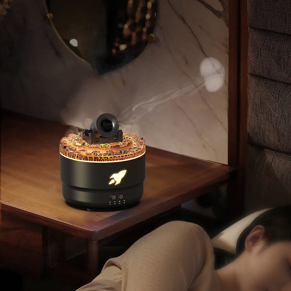 Colorful Aroma Diffuser with Night Light and Humidifier