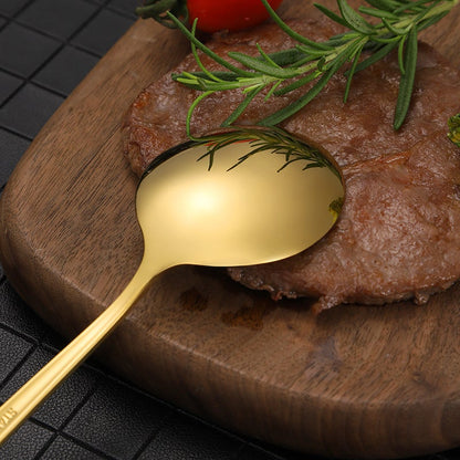 Luxury Gold Plated Tableware Set