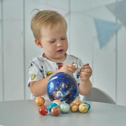 Interactive Solar System Wooden Learning Toy