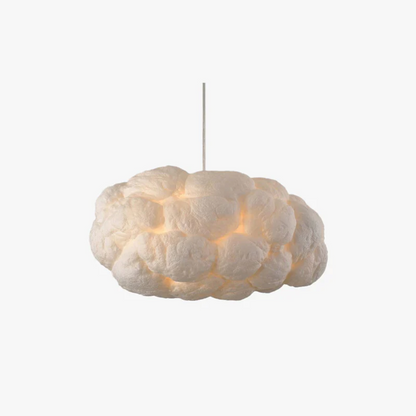 Modern White Cloud Shaped Pendant Light - Fesara