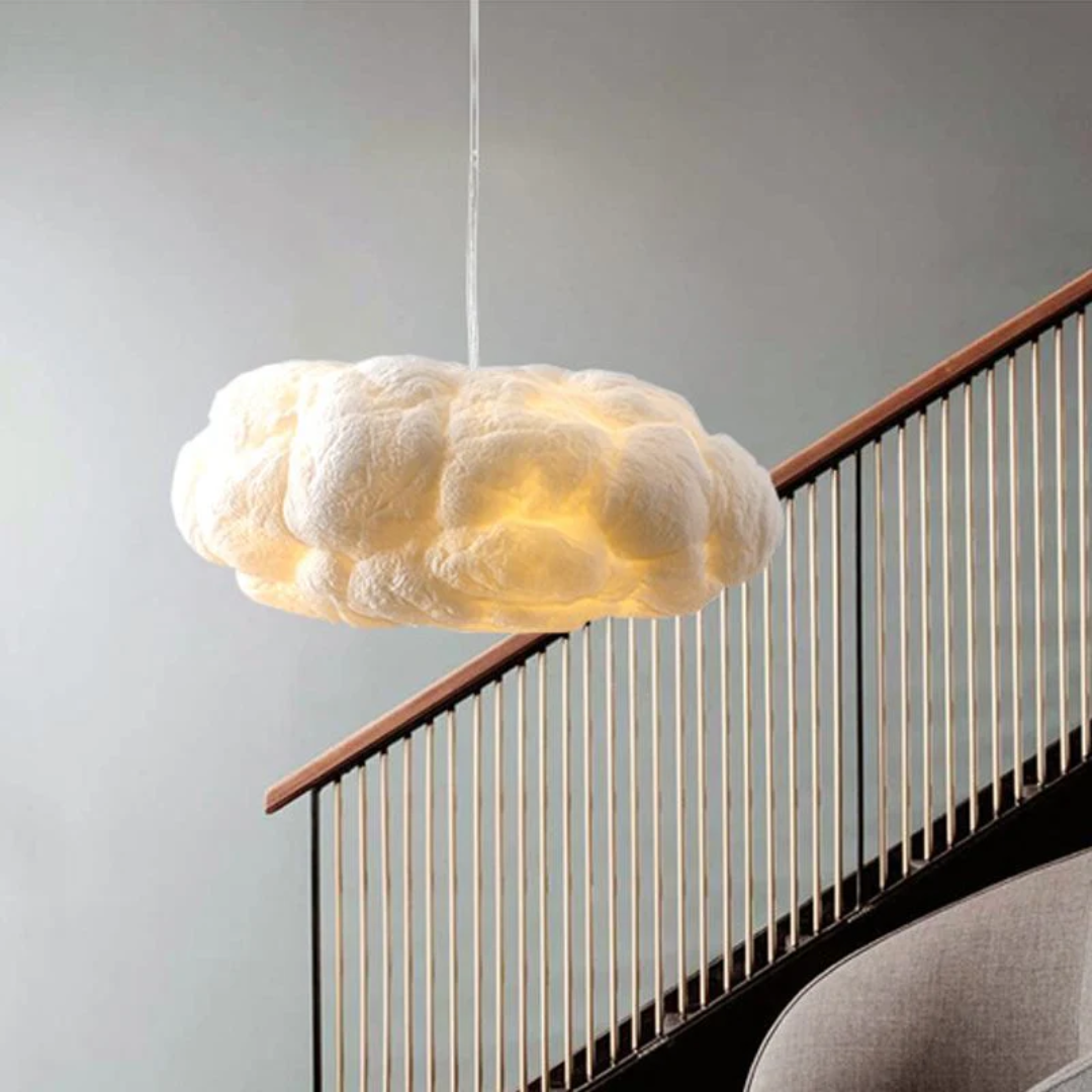 Modern White Cloud Shaped Pendant Light