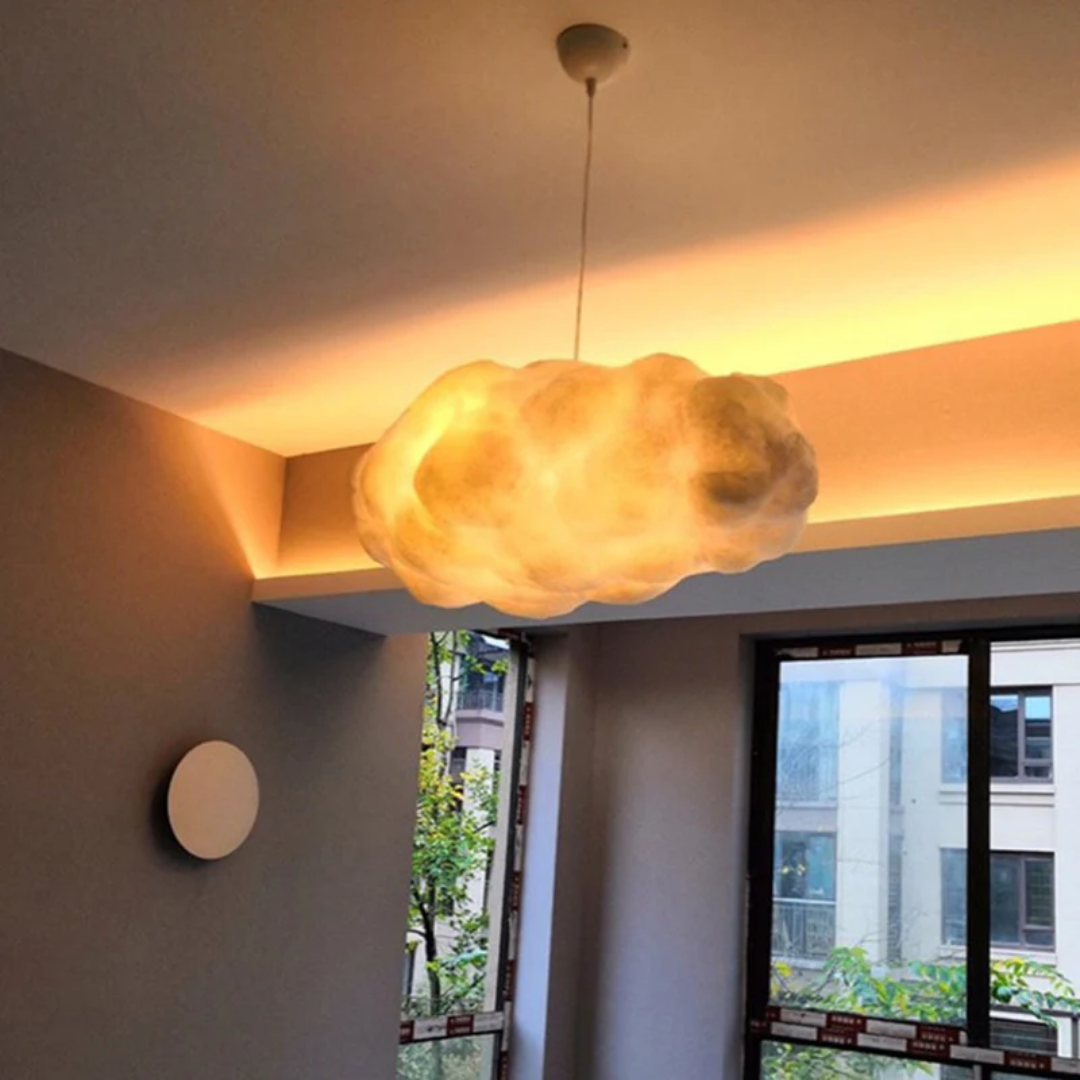 Modern White Cloud Shaped Pendant Light