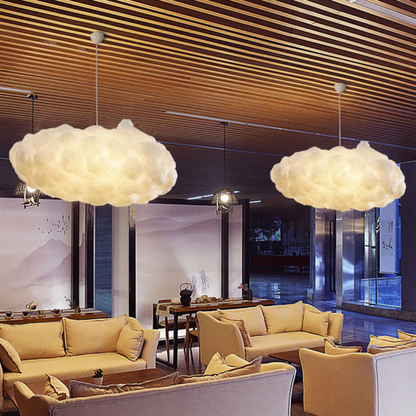 Modern White Cloud Shaped Pendant Light
