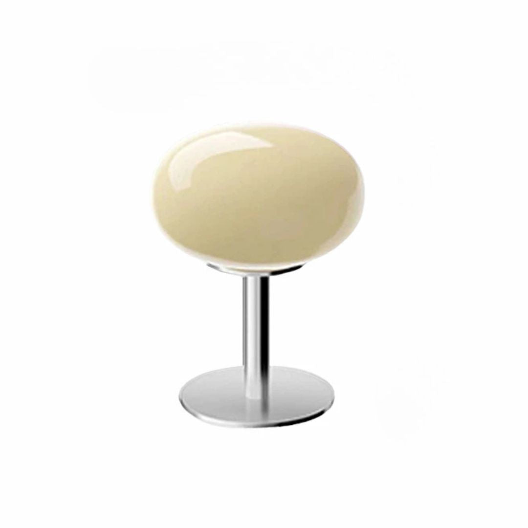 Elegant Glass Desk Lamp - Soft LED Lighting